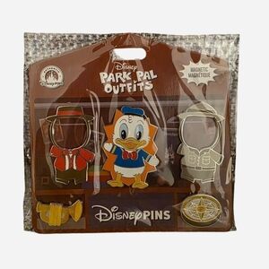NEW Donald Duck 2025 Park Pal Outfits Magnetic Disney Pin Set